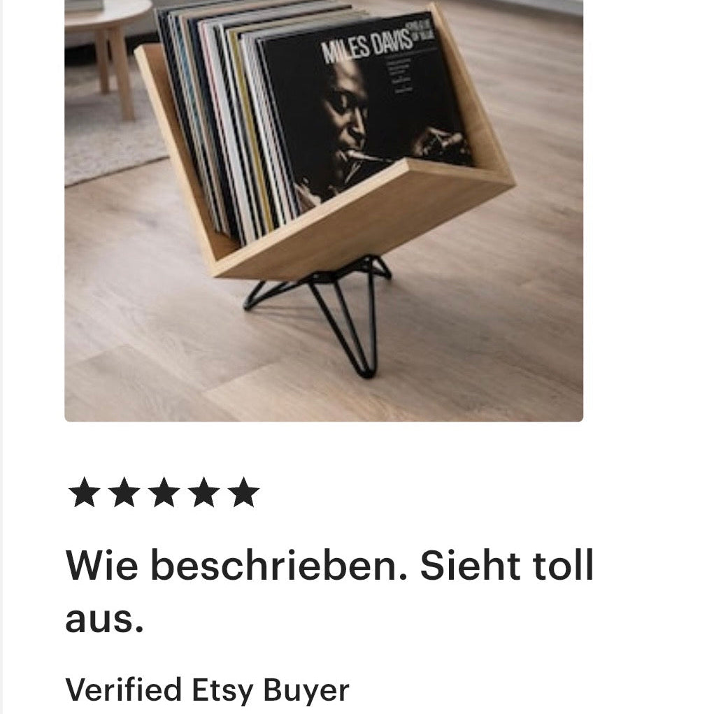 VINYL STORAGE STAND "CUBE"