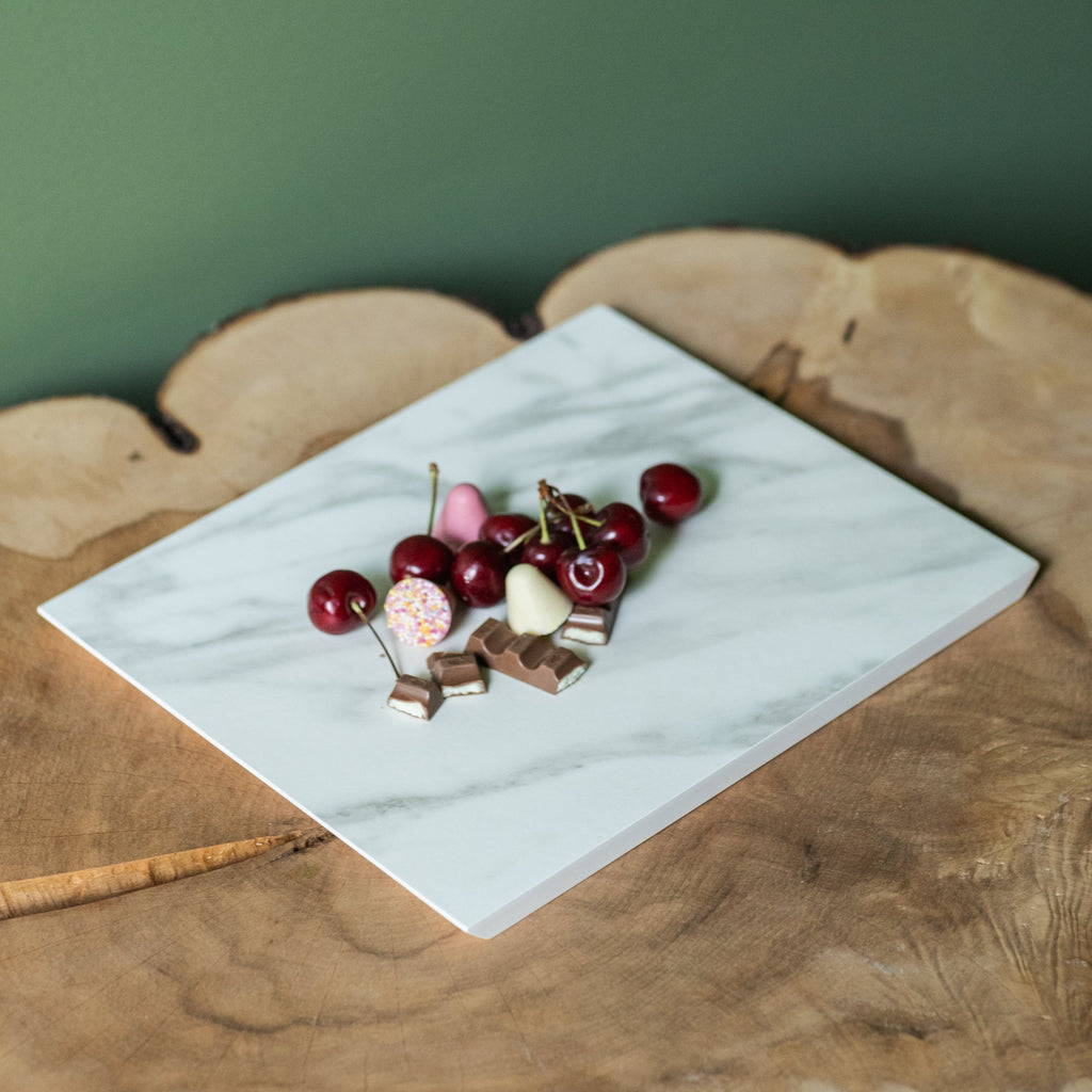 Marble Serving Board – Modern Charcuterie & Cheese Platter #2
