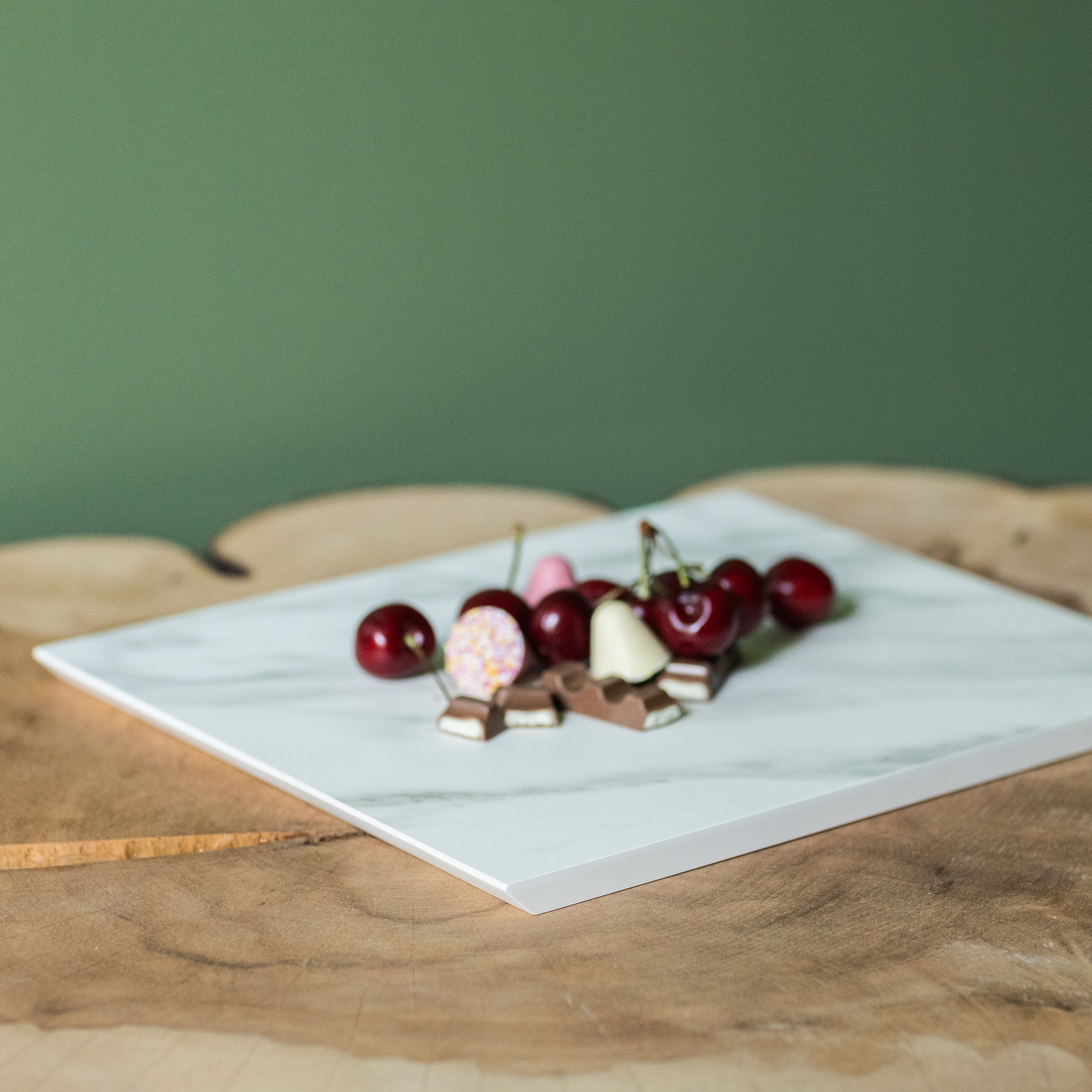 Marble Serving Board – Modern Charcuterie & Cheese Platter #2