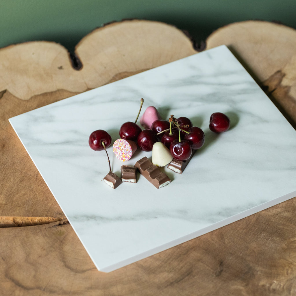 Marble Serving Board – Modern Charcuterie & Cheese Platter #2