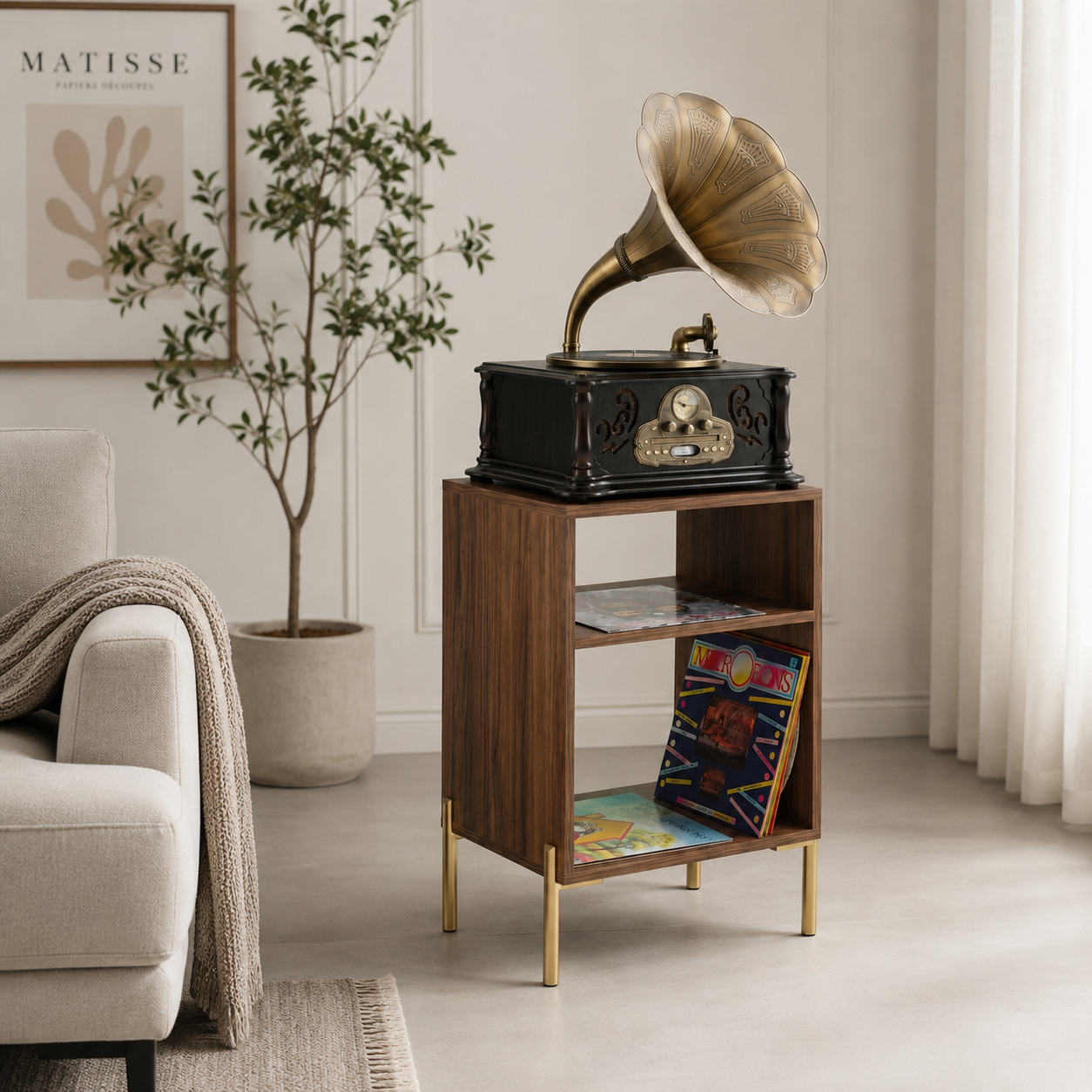 TURNTABLE STAND "FLAT"