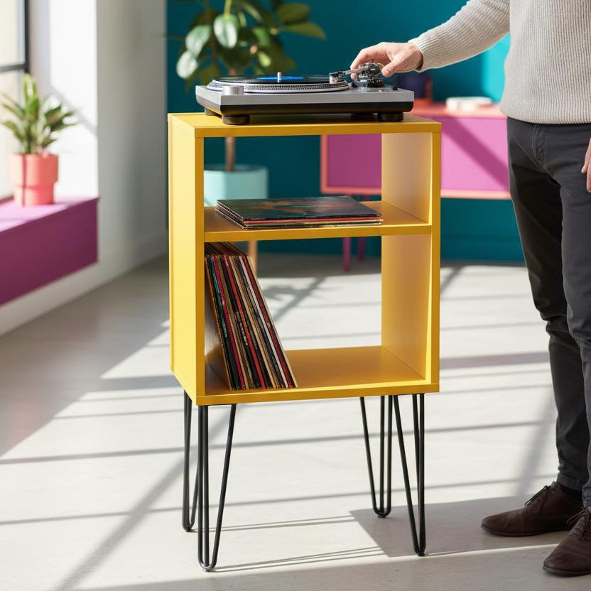 TURNTABLE STAND "FLAT DOPAMINE COLORFUL"