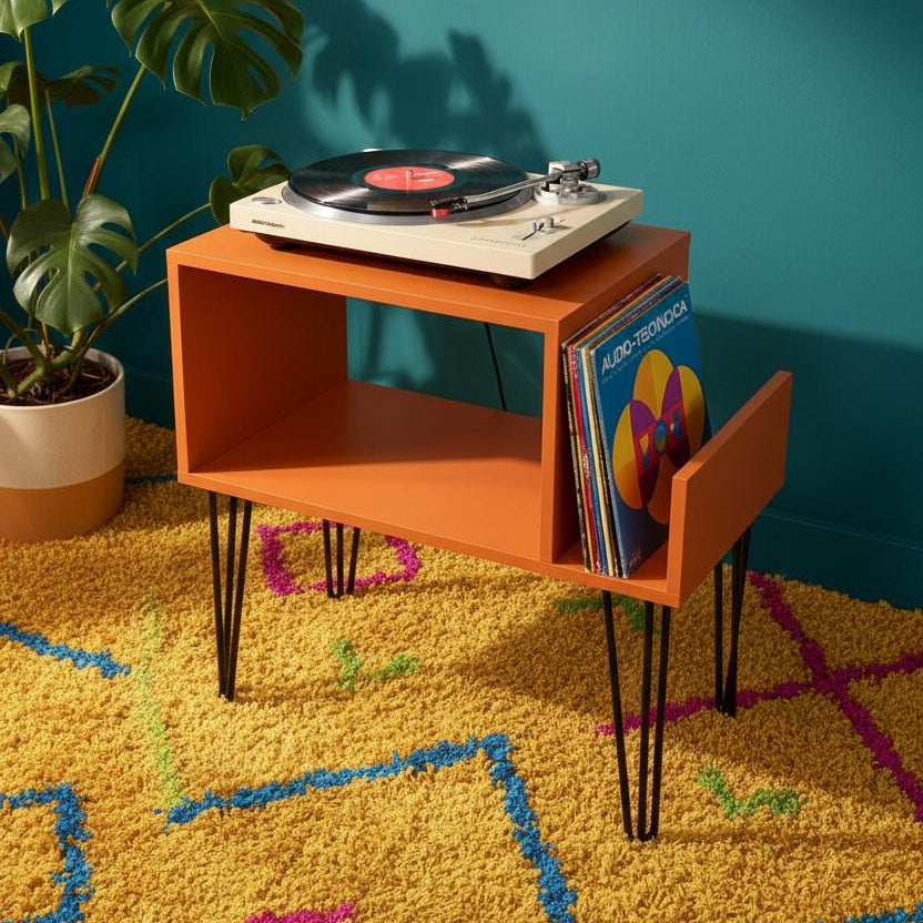 TURNTABLE STAND SIDE DOPAMINE COLORFUL